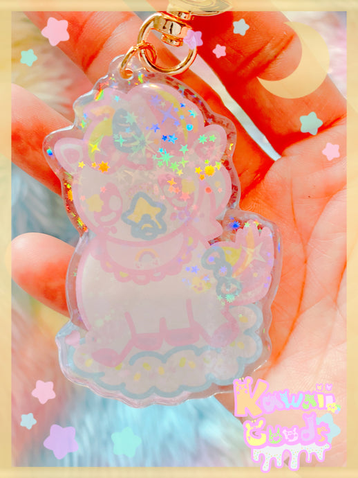 Baby Sweetie Dreams holographic Keychain