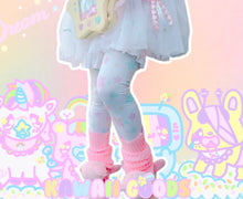 Load image into Gallery viewer, Starry Dreamy Tights, Fairy Kei leggings (Made to Order)