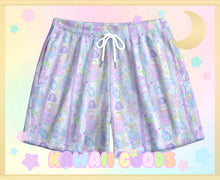Load image into Gallery viewer, Dreamy Cloud Babies Fuzzy Shorts (made to order) white