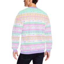 Load image into Gallery viewer, Kawaii Pastel Shooting Star Emotion Bear Fairy Kei Sweater