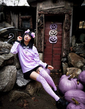 Load image into Gallery viewer, Pastel Goth Skeleton Sweater (Made to Order)