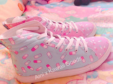 Load image into Gallery viewer, Falling Pills Aini x Kawaii Goods Collab Menhera Shoes Men (Made to Order)