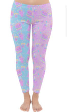 Load image into Gallery viewer, Dreamy Alien Junk Food Party Leggings ver.1 (Made to Order)
