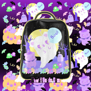 Alien Ghost Bear Happy Halloween Creepy Cute Witch Bag (Made to Order)