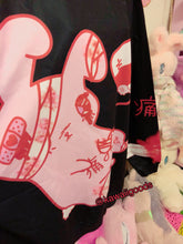 Load image into Gallery viewer, Guru Kawa Hurt Bunny Yami Kawaii Menhera Sweater bloody ver. (Made to Order)