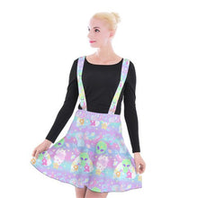 Load image into Gallery viewer, Alien Cutie Reba the alien and Kikko TV skirt (Made to Order)