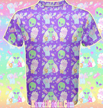 Load image into Gallery viewer, Alien Cutie Reba the alien and Kikko TV Top (Made to Order)