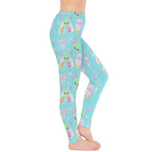Load image into Gallery viewer, Alien Cutie Reba the alien and Kikko Tv tights or leggings (Made to Order)