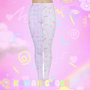 Fairykei Cutie Grid tights (made to order)