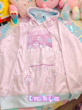 Load image into Gallery viewer, Yami Kawaii Nurse Bear Video Game Pixel Menhera Sweater (Made to Order)