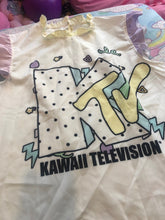 Load image into Gallery viewer, KTV Kawaii Television Ruffle Top (Made to Order)