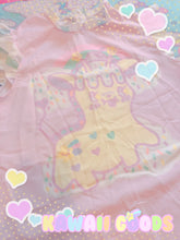 Load image into Gallery viewer, Alien Fifi Giraffe Ruffle Top (Made to Order)
