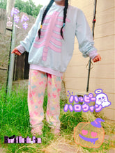Load image into Gallery viewer, Pastel Goth Skeleton Sweater (Made to Order)