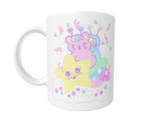 Load image into Gallery viewer, Emotion Bear and Kikko TV Mug (Made to Order)