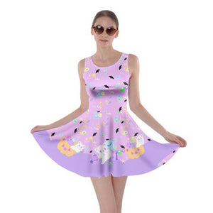 Candy Cemetery Creepy Cute Witch Bear Dress (Made to Order)