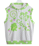Lucky Panda Heisei Retro Hoodie Vest (Made to Order)