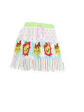 Flan Bear Piano Frilly Skirt (Made to Order)