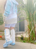 Tenshi Usagi Bunny Fuzzy Hoodie Sweater (Made to Order)