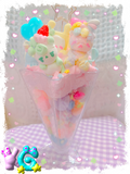 Dreamy Lucky Panda Parfait Picture Holder