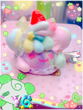 Ice Cream Scoop Bear  Decora Kawaii Hair Clip