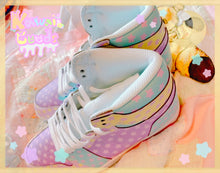 Load image into Gallery viewer, Dreamy Starry Colorblock Shoes Women (Made to Order)