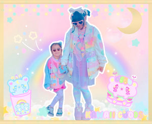 Abby Baby and Claud Cutie Holographic sticker