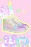 Dreamy Starry Colorblock Shoes Women (Made to Order)