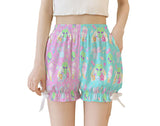 Reba the Alien Pumpkin Shorts (made to order)