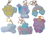 Gatchapon Capsule Play Time! Get a random keychain!
