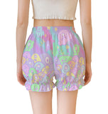 Ice Cream Scoop Eyeball Monsters Fairykei Pumpkin Shorts (made to order)