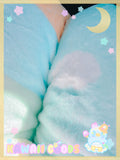 Rainbow Cloud Fuzzy jogger pants (Made to Order)