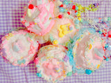 Emotion Bear Cake Pastry necklace