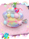 Ice Cream Scoop Bear Kawaii Hair Clip
