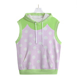 Strawberry Decora Heisei Retro Hoodie Vest (Made to Order)