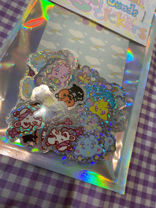 KG Sticker Flakes Holographic Pack