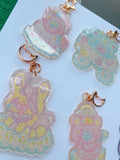 Gatchapon Capsule Play Time! Get a random keychain!