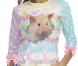 Hammy and Lolo Heisei Retro Ranglan Top