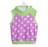 Strawberry Decora Heisei Retro Hoodie Vest (Made to Order)