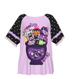Spooky Cutie Culdran Ruffle Frilly Top