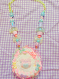 Dreamy Bear Anti-Valentine Cake Pastry necklace