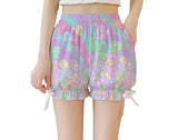 Ice Cream Scoop Eyeball Monsters Fairykei Pumpkin Shorts (made to order)
