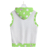 Lucky Panda Heisei Retro Hoodie Vest (Made to Order)