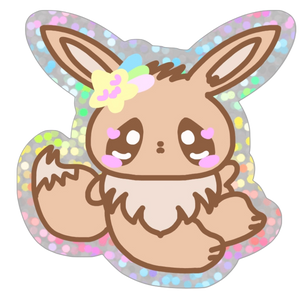 Eeveelution Fanart Pokemon Stickers