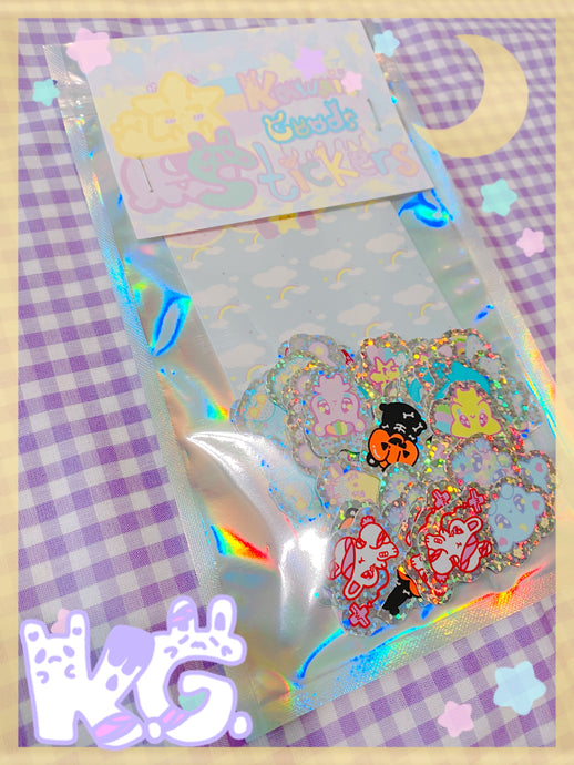 KG Sticker Flakes Holographic Pack