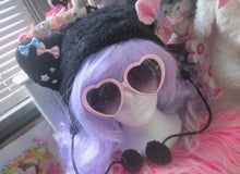 Load image into Gallery viewer, Fuzzy  Deco Bear Hat (made to order)