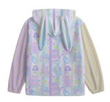 Dreamy Cloud Babies Bunny Fuzzy Hoodie Sweater (Made to Order) white