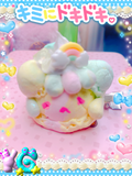 Ice Cream Scoop Bear  Decora Kawaii Hair Clip
