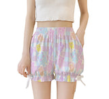 Gingham Gummy Bears Pumpkin Shorts (made to order)