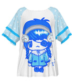 Tenshi Kaiwai Mizuiro Cutie Ruffle Frilly Top