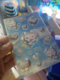 Tenshi Neko Plug Holographic Sticker Sheet